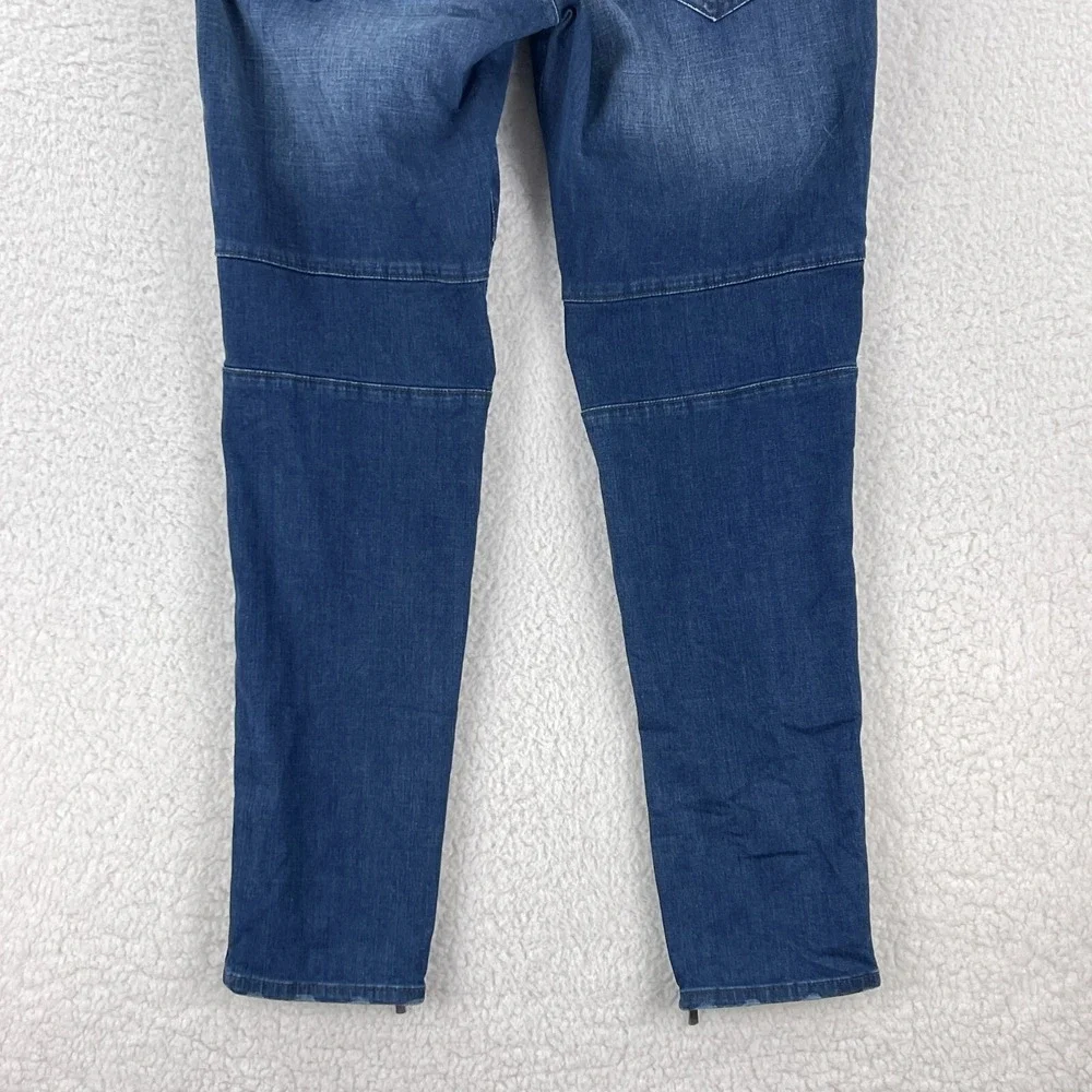 True Religion‎ Mick Slouchy Skinny Jeans Mens Size 36 Blue Denim Casual Zipper